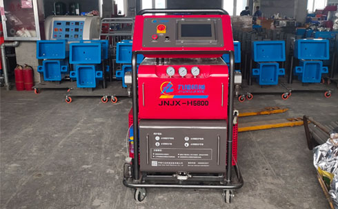 外墙聚氨酯喷涂机(图4) JNJX-H5800(PLC编程)外墙聚氨酯喷涂机