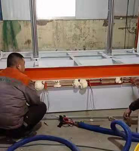 H-T40D(图3) 养殖场小猪电热板现场发泡