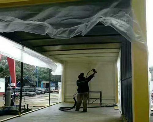 集装箱空腔聚氨酯填充(图2) 集装箱空腔聚氨酯填充发泡