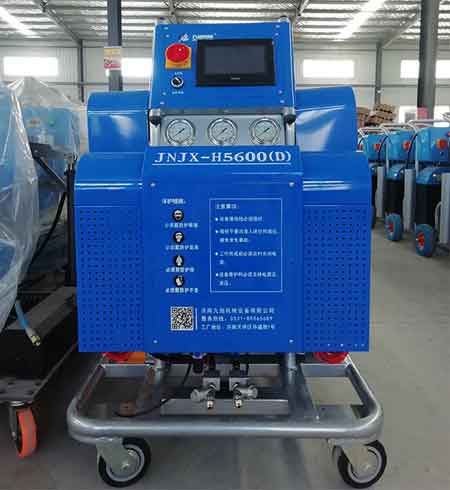 什么东西喷涂到泡沫上增加硬度(图1) H5600D-PLC聚脲原料喷涂设备