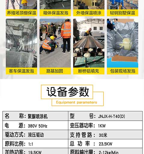 JNJX-H-T40D聚氨酯喷涂设备(图4) JNJX-H-T40D聚氨酯喷涂设备3