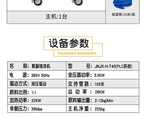 JNJX-H-T40-PLC编程聚脲喷涂设备(图12) JNJX-H-T40-PLC编程聚脲喷涂设备
